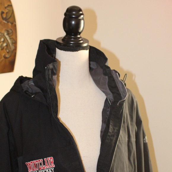 Montclair Field Hockey, Adidas hooded wind rain jacket - Picture 6 of 13